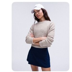 lululemon athletica Alpaca Wool Blend Cropped Sweater